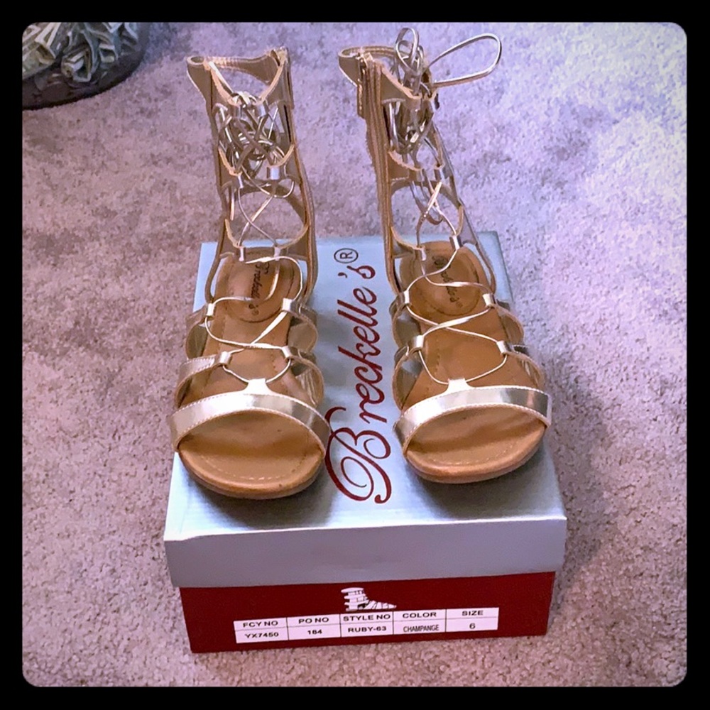 Gladiator sandals